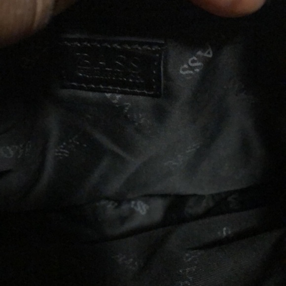 Bass leather small handbag. Vintage. Missing straps to attach. - Picture 4 of 5